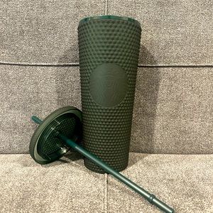 Starbucks Studded Tumbler - 24oz - Dark Green - Never Used